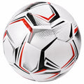 Ballon de Football en Blanc, Rouge et Noir - Taille Standard