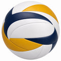 Ballon de volley blanc/bleu/jaune pour intérieur et extérieur