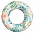 Bouée Gonflable à Motifs Tropicaux Multicolore