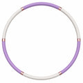 Cercle de Fitness Amovible 100 cm Violet et Blanc