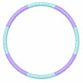 Cerceau de Fitness Amovible 100 cm Violet et Bleu