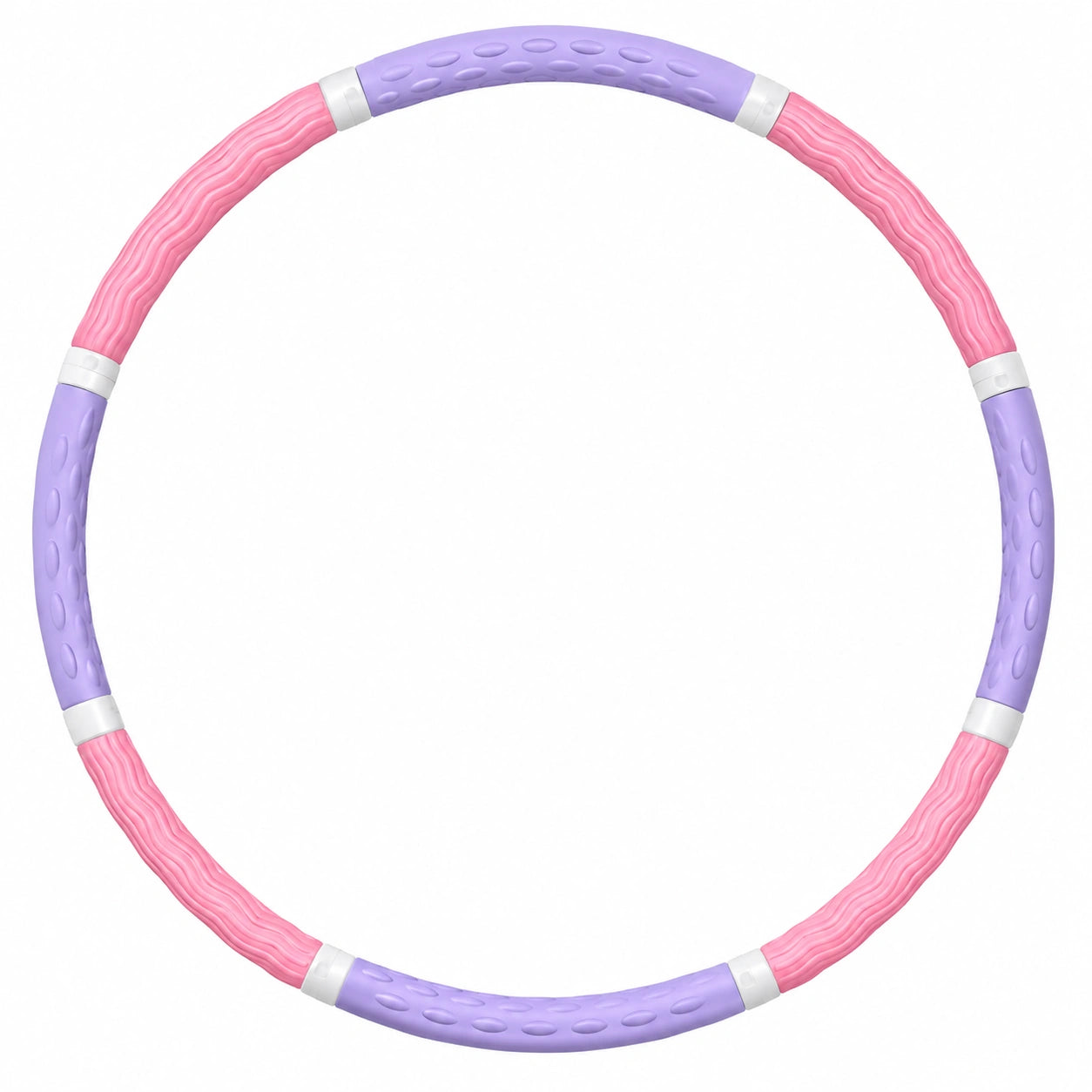 Cerceau Massant de Fitness 95 cm Violet et Rose