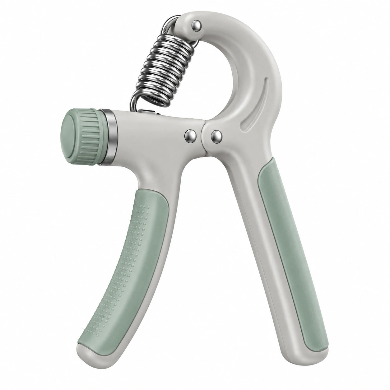 Poignée de Musculation Réglable 5-60 kg Gris/Vert Ergonomique